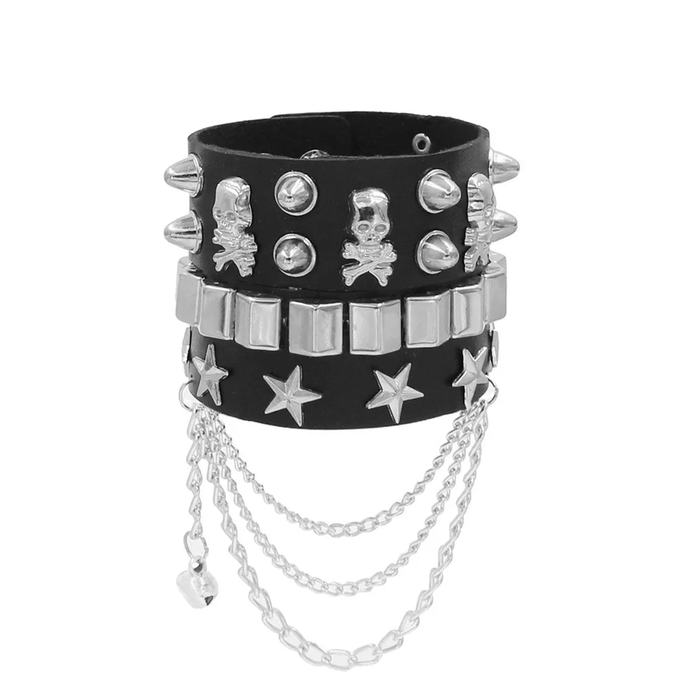 Spooky Star Cuff