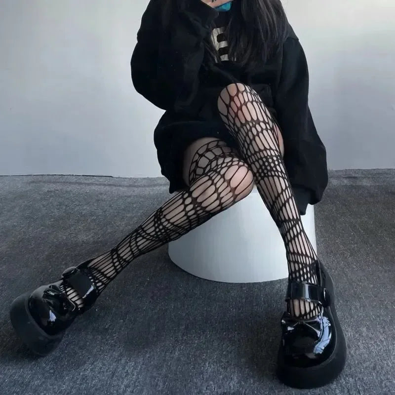 Witchy Vibes Over-Knee Socks