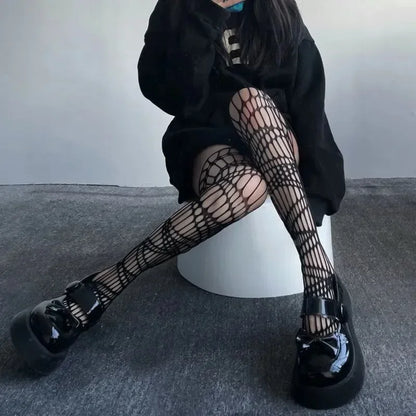 Witchy Vibes Over-Knee Socks