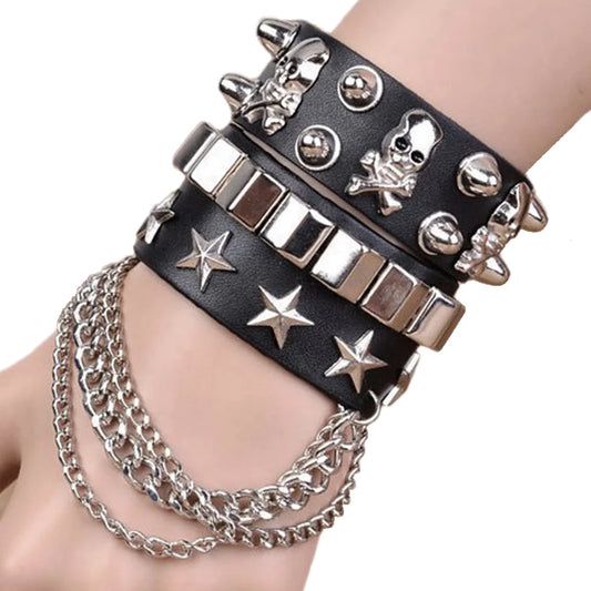 Spooky Star Cuff