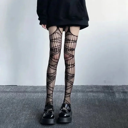 Witchy Vibes Over-Knee Socks