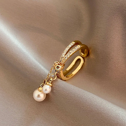 Pearl Cascade Ring