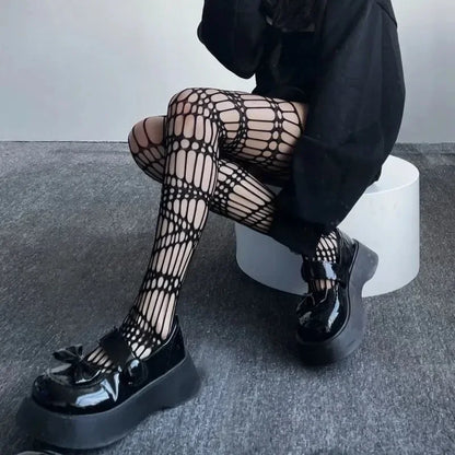 Witchy Vibes Over-Knee Socks